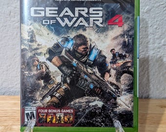 Gears of War 4 – NEW & Sealed Xbox One Game w/ Bonus Titles | Sci-Fi Shooter