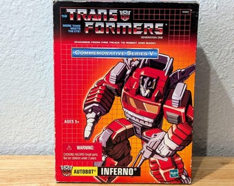 Transformers Serie Conmemorativa V – Autobot Inferno (Reedición Generación 1) / Hasbro