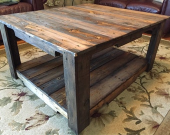 side table out of pallets