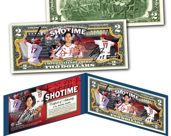 大谷翔平 * ショータイム * 希少な日本版米国公式ライセンス2.00ドル