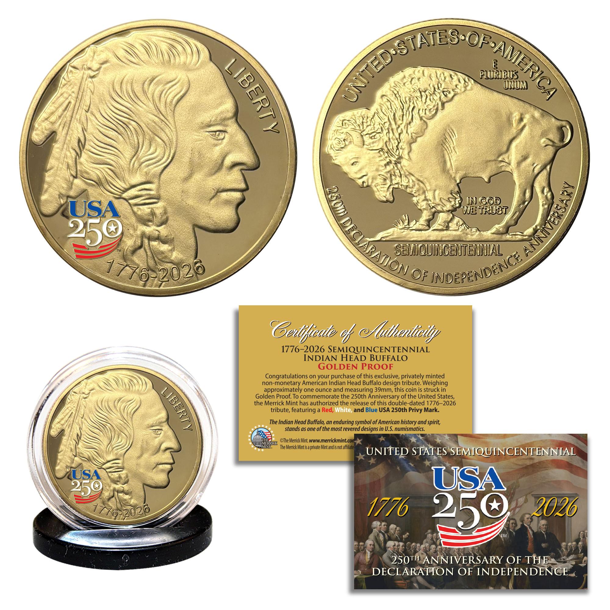 1776-2026 Semiquincentennial America's 250th Anniversary * BUFFALO