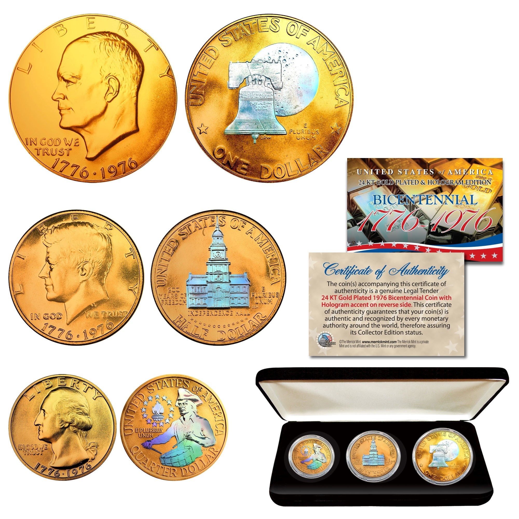 1976 bicentennial coin set - Etsy 日本