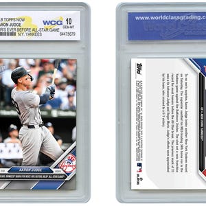 2024 Topps Now Carte AARON Judge n° 416 La plupart des circuits des NY Yankees jamais réalisés avant le All Star Game - Graded Gem Mint 10 - Livraison rapide gratuite vers les États-Unis