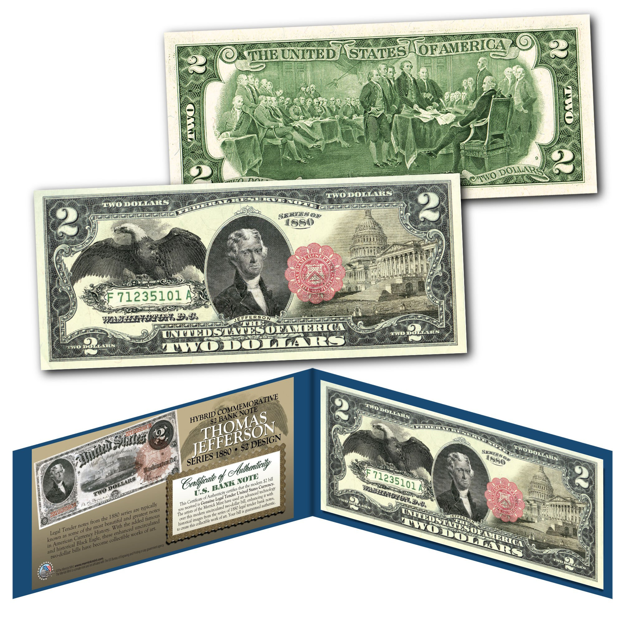 Jefferson 2 dollars - Etsy 日本