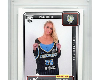 2025 Panini Hailey Van Lith WNBA Draft Pick #11 Rookie Card #DN-10 Graded Gem Mint 10