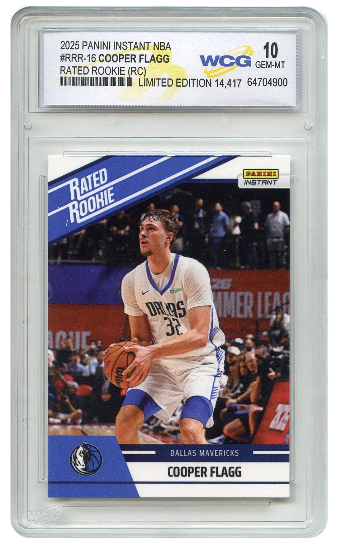 2025 Panini インスタントカード #RRR-16 COOPER FLAGG レーティング 