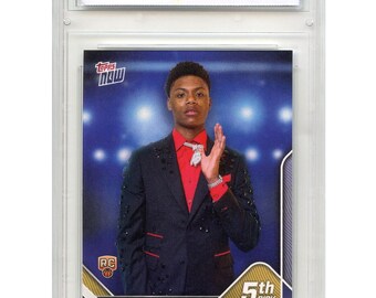 2025 Topps Now Basketball ACE BAILEY Rookie Card #D-5 NBA Draft #5 Overall Pick - Utah Jazz - Graded Gem-Mint 10