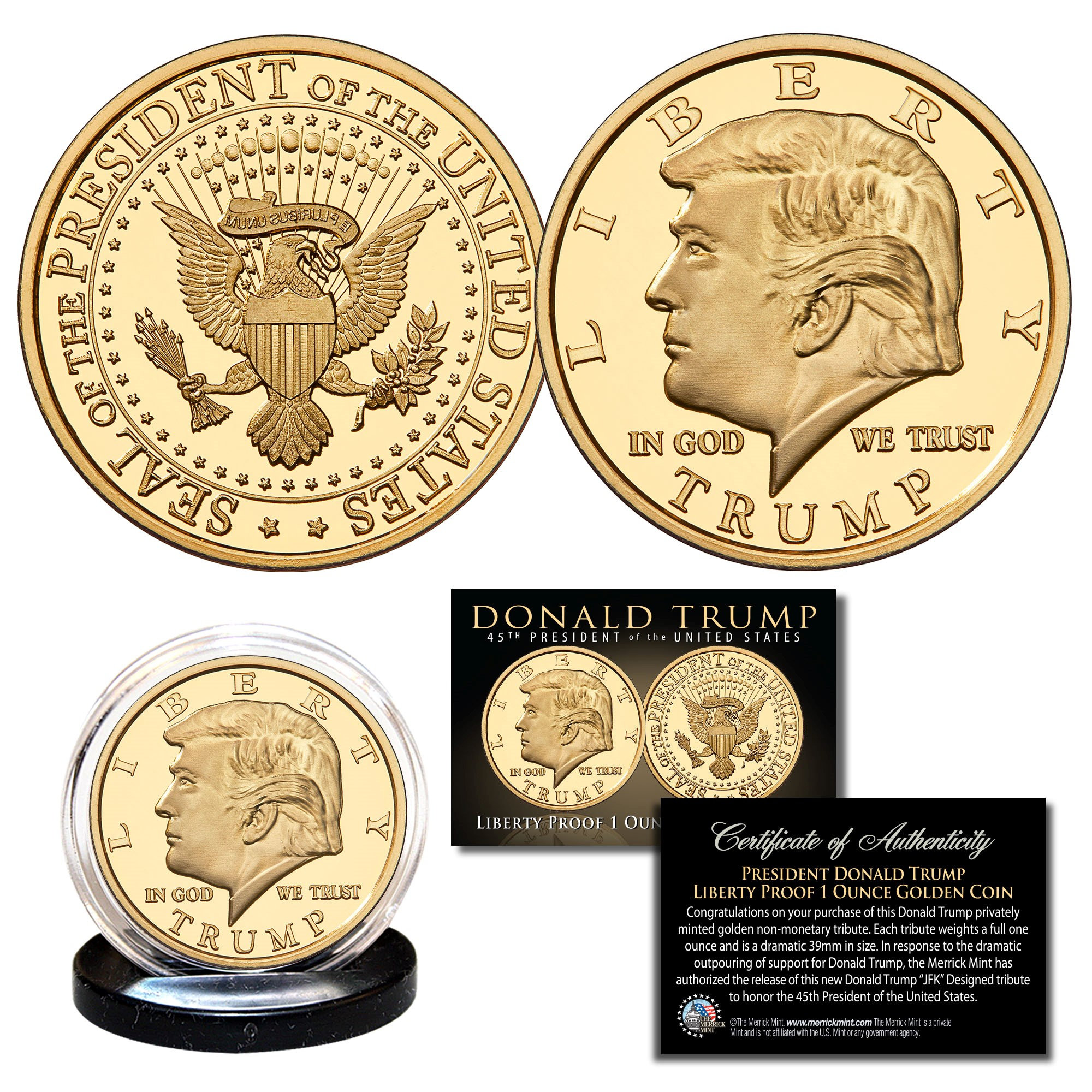 Trump silver coin - Etsy 日本