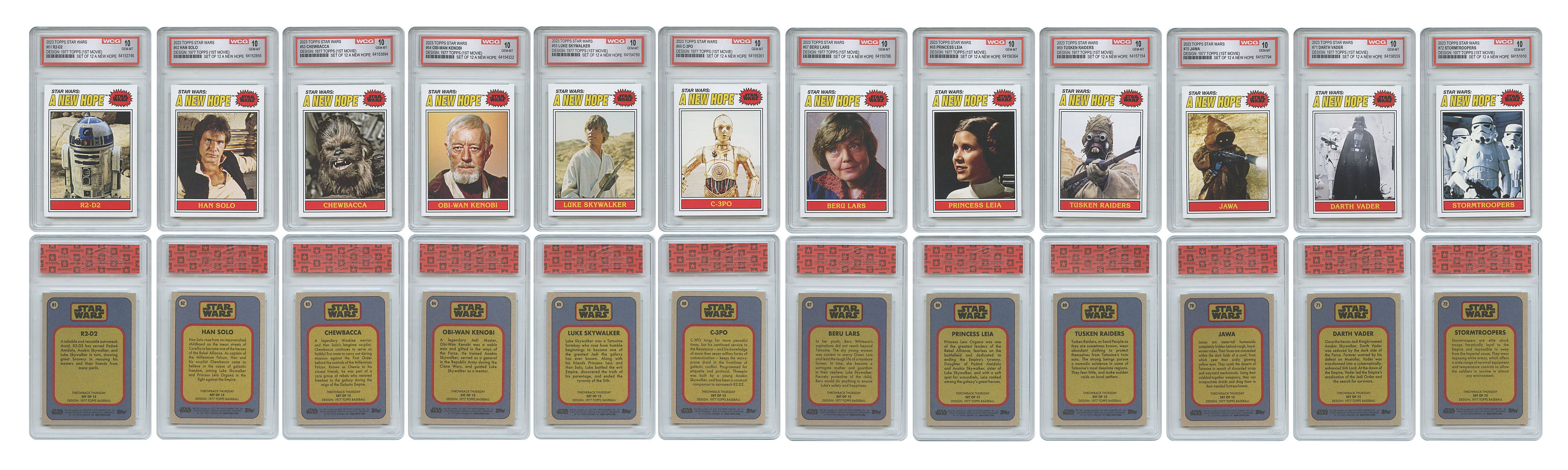 希少 1977年 スターウォーズ ブロマイド カード 28枚 アタリ TOPPS