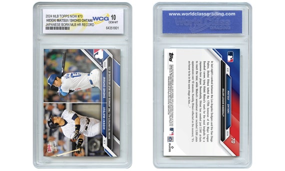 2024 Topps Now Hideki Matsui / Shohei Ohtani Japan MLB HR
