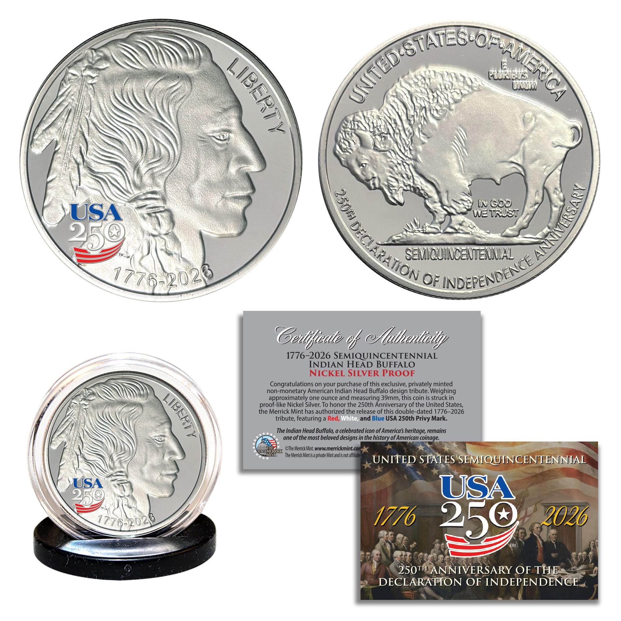 1776-2026 Semiquincentennial America's 250th Anniversary * BUFFALO
