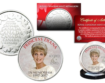 ダイアナ妃 1997-2017 20周年記念 カナダ王室造幣局コイン