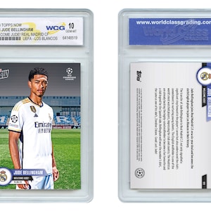 2023 Topps Now JUDE BELLINGHAM Real Madrid Soccer Los Blancos #126 Gem-Mint 10 - Fast, Free Shipping to U.S.