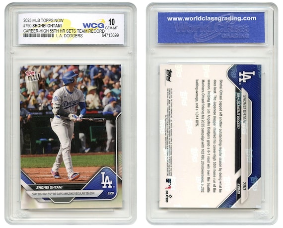 2025 Topps Now #790 SHOHEI OHTANI Los Angeles Dodgers Career High