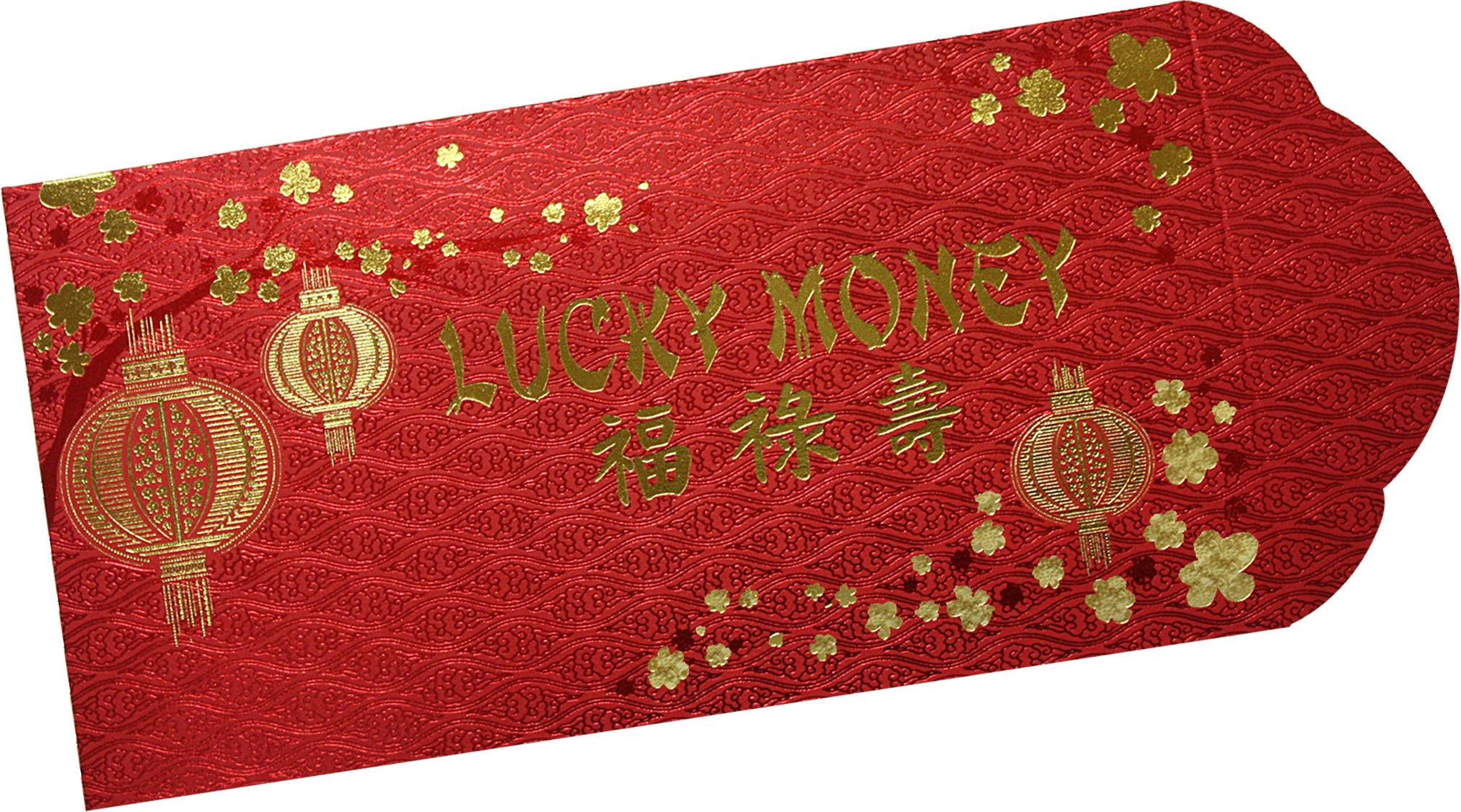 Pack of 25 Deluxe LUCKY MONEY Red Envelopes CHINESE NEW YEAR Gift