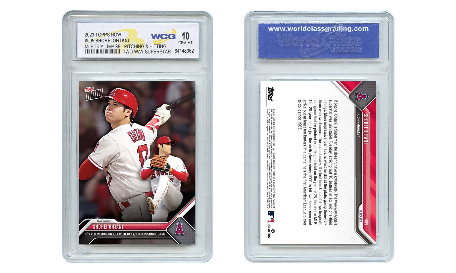 Original 2023 MLB Topps Now SHOHEI OHTANI Two-way Superstar