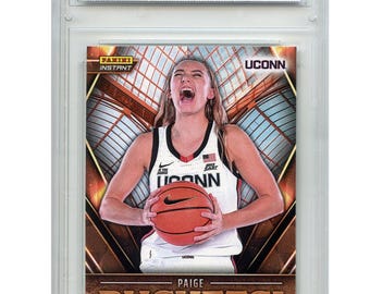 Tarjeta original con licencia Panini Paige Bueckers Rookie Champions 2024 n.° PB-NC - Calificación Gem Mint 10