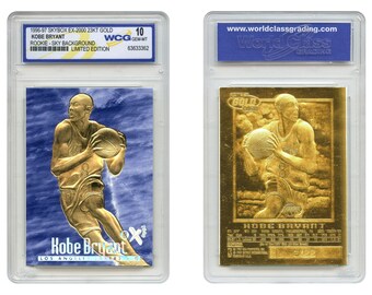 Kobe Bryant 1996-97 Skybox EX-2000 Credentials 23K Gold 