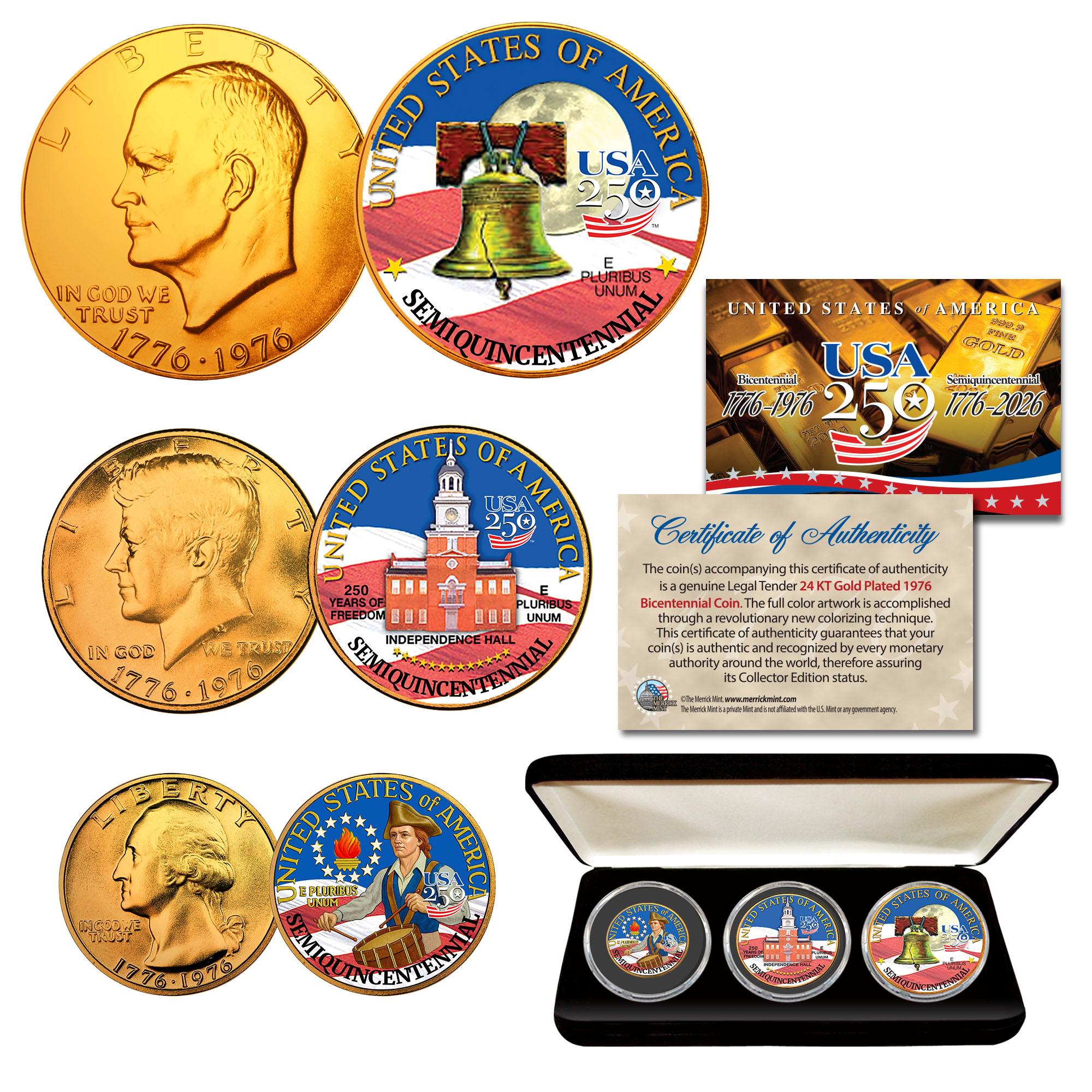 1976 bicentennial coin set - Etsy 日本