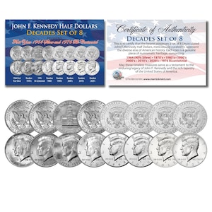 1964 kennedy half dollar value - Etsy 日本