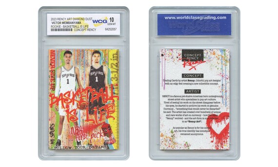 ビクター・ウェンバンヤマ #1 NBA ピック アート カード アーティスト