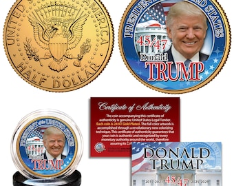 Donald Trump 45TH Presidente Di Il Stati Uniti John F.Kennedy - Foto 13