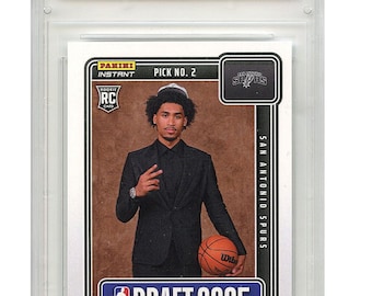 2025 Panini RC #NBADN-2 Dylan Harper NBA #2 Draft Pick Rookie Card - Graded Gem Mint 10