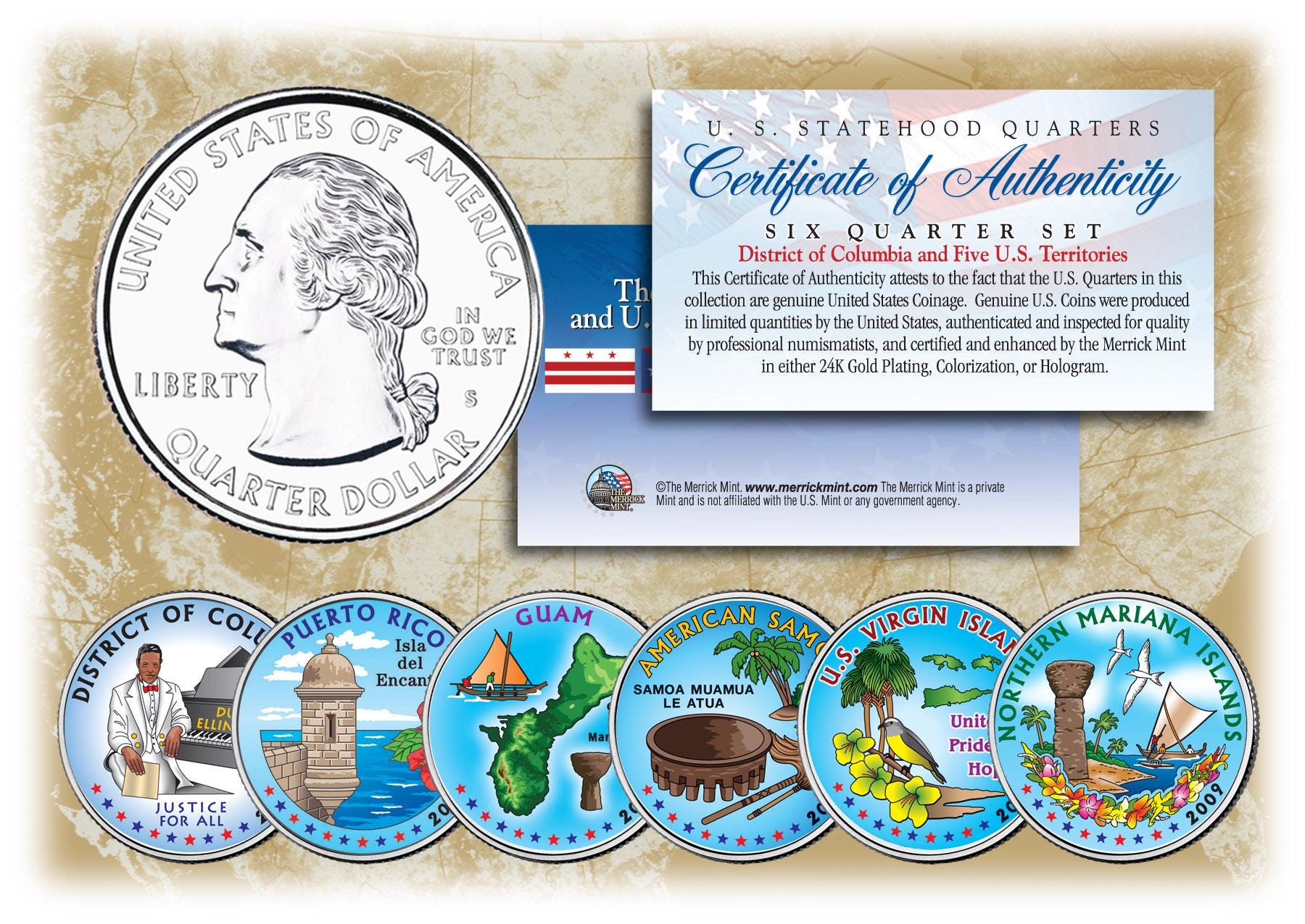 United states quarter collection - Etsy 日本