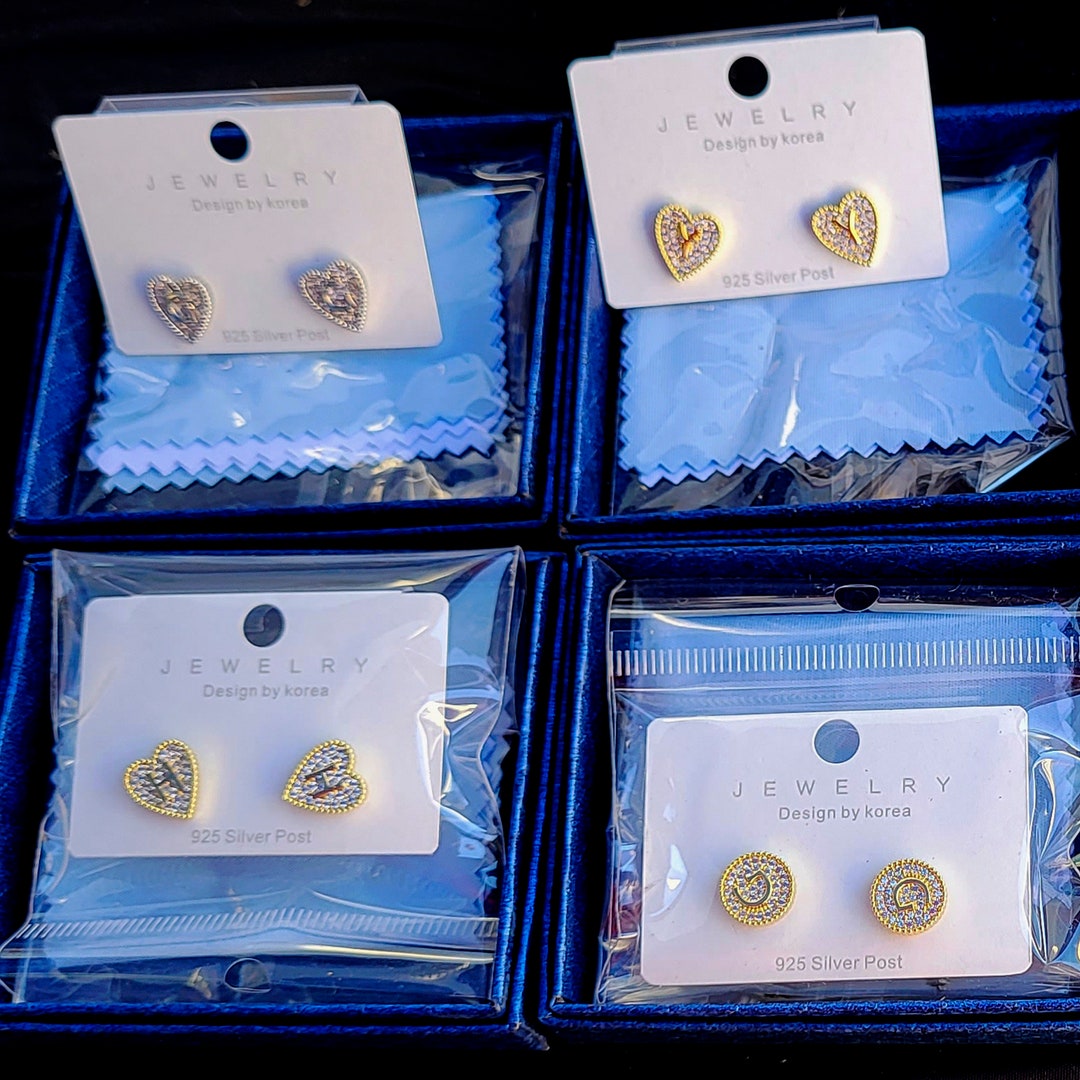 Fashion Jewelry Earrings Design by Korea 925 Silver Post Etsy