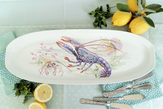 Seafood top serving platter