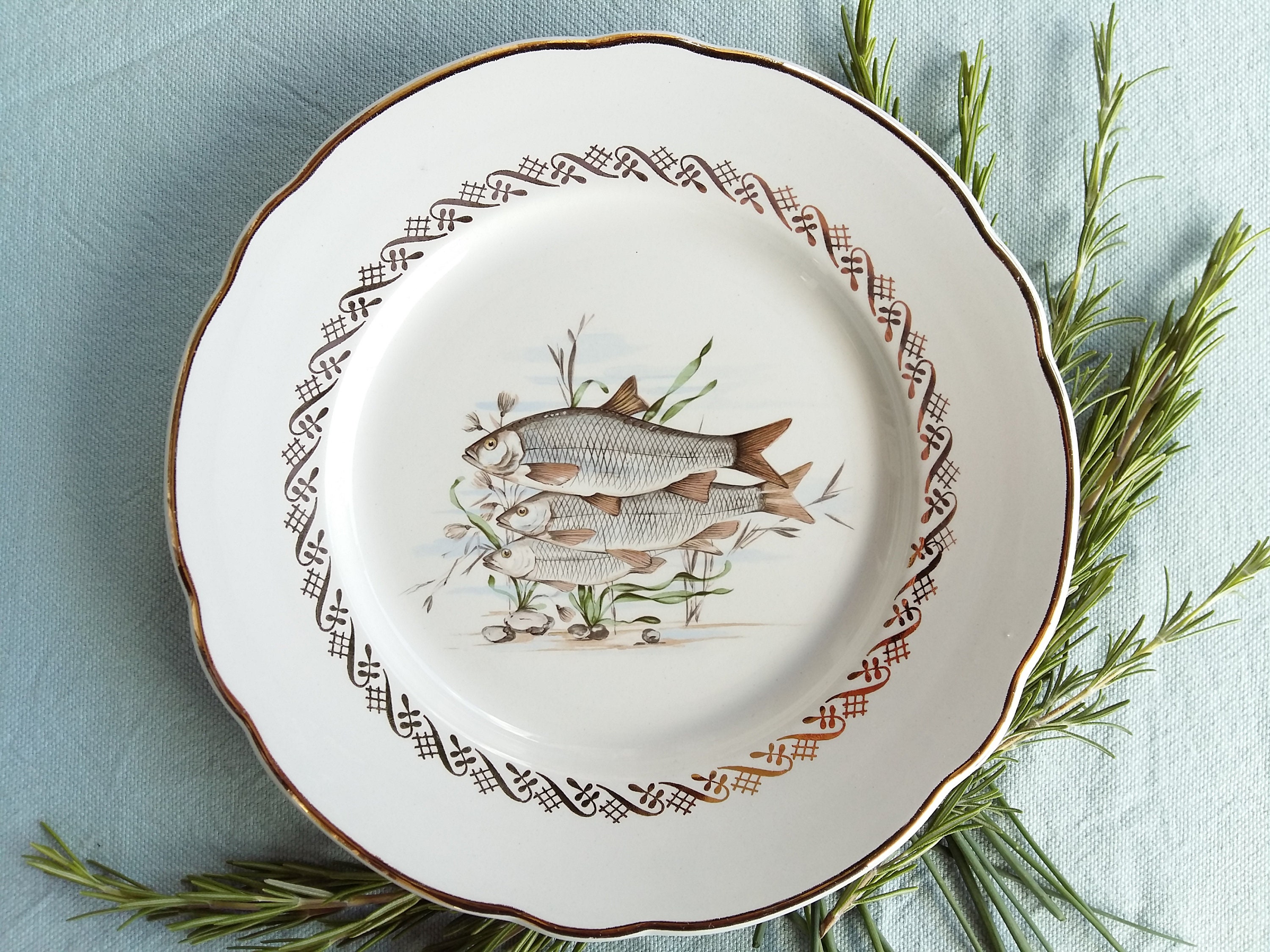 10 Mix and Match Dinner Plates. Vintage Beautiful Porcelain/ Etsy