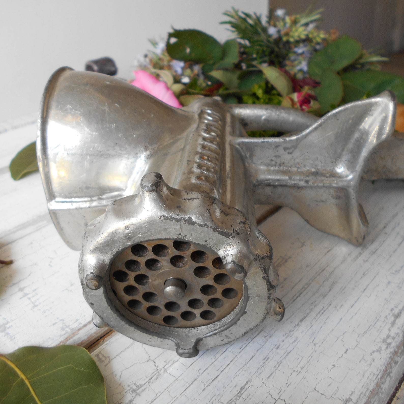 Vintage 'Perfection' No. 5 Meat Grinder Cast Iron Etsy