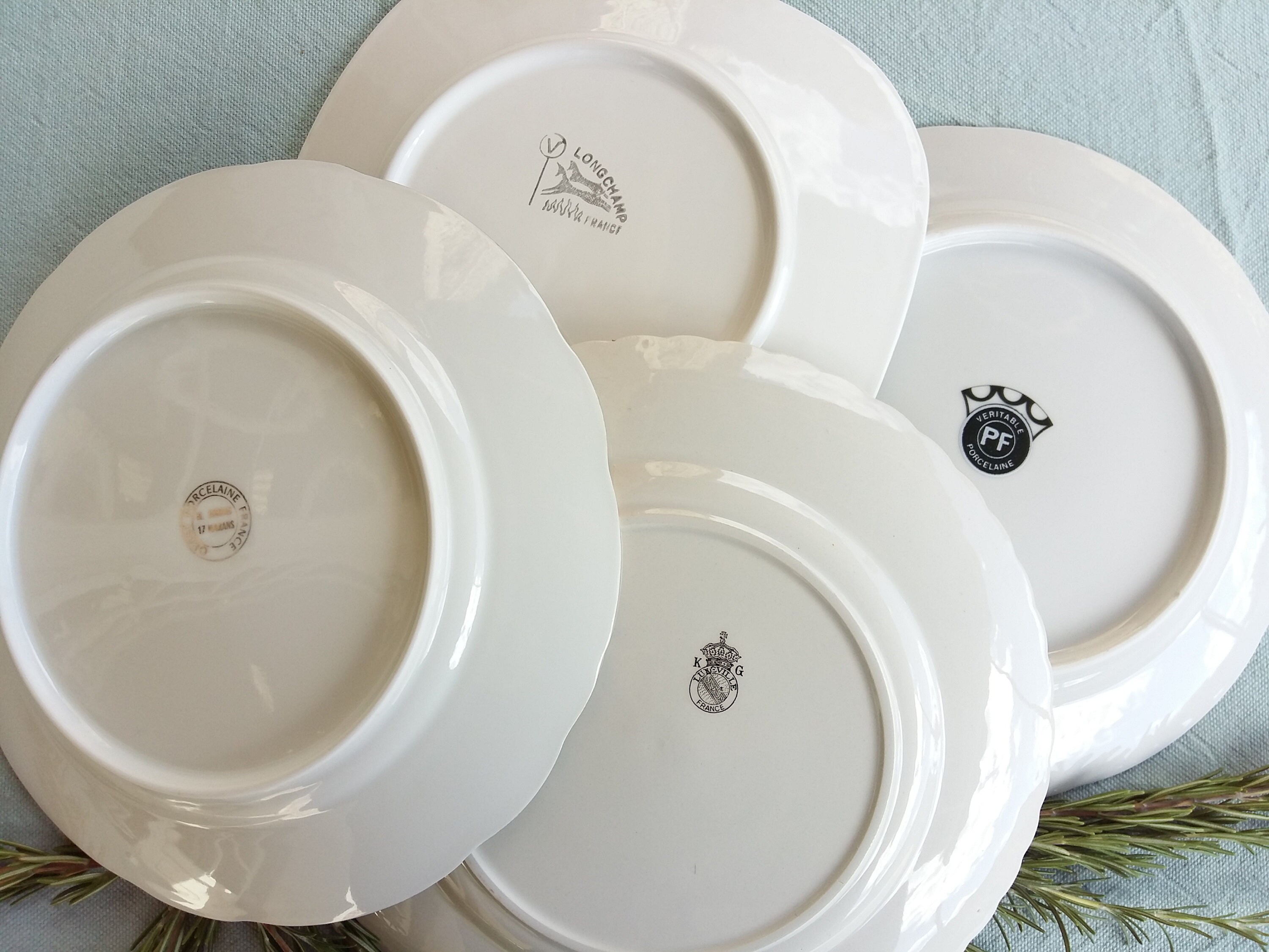 10 Mix and Match Dinner Plates. Vintage Beautiful Porcelain/ Etsy