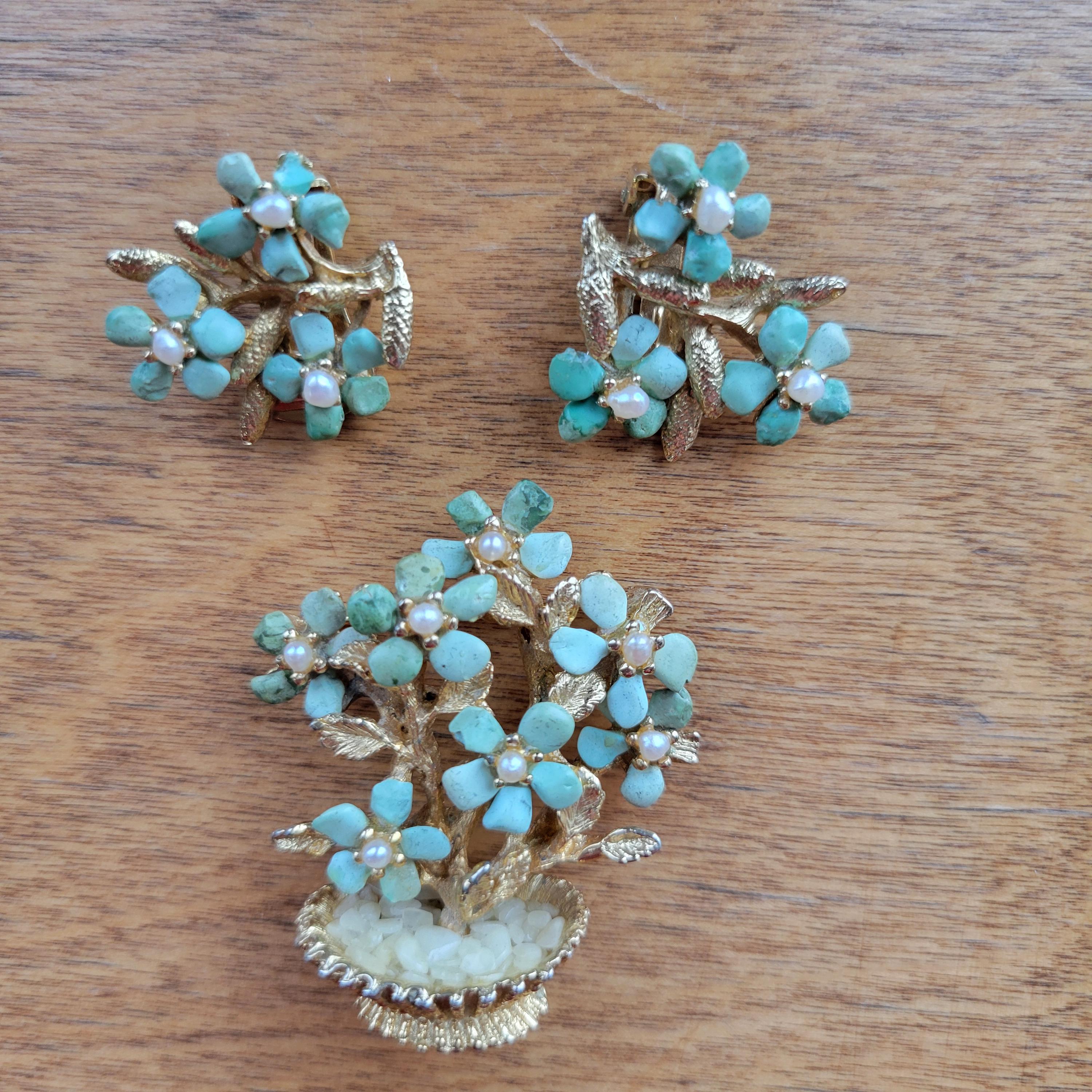 Vintage swoboda semi-precious stones - Gem