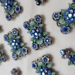 Jewelry Magnets. Upcycled and Repurposed. Set of 10