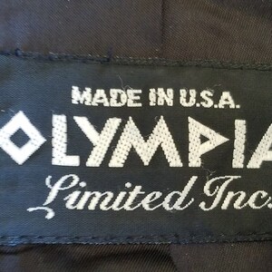 Leopard Print Women's Faux Fur Winter Coat Size M-L. Vintage Olympia Limited Inc. Made in the USA. image 10