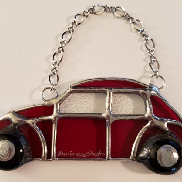Stained Glass Car Etsy