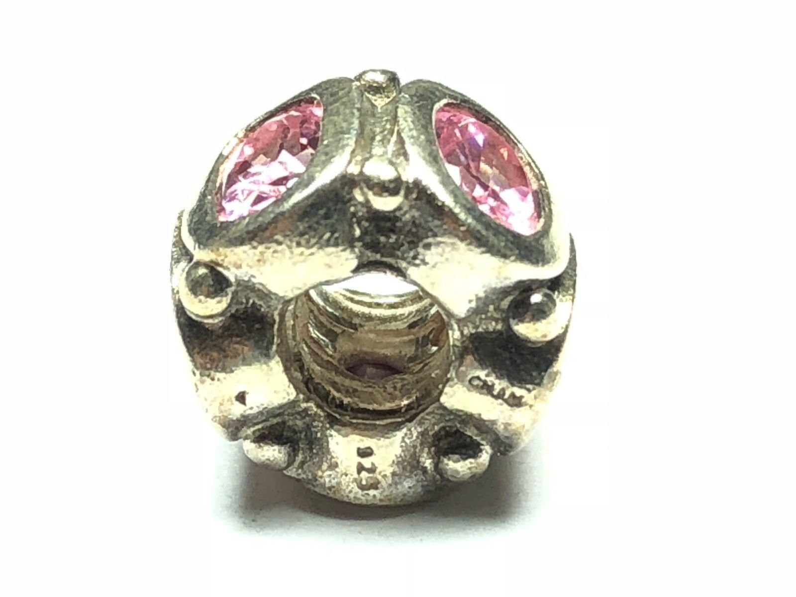 CHAM .925 Sterling Silver Snake Chain Bracelet Charm FREE Etsy