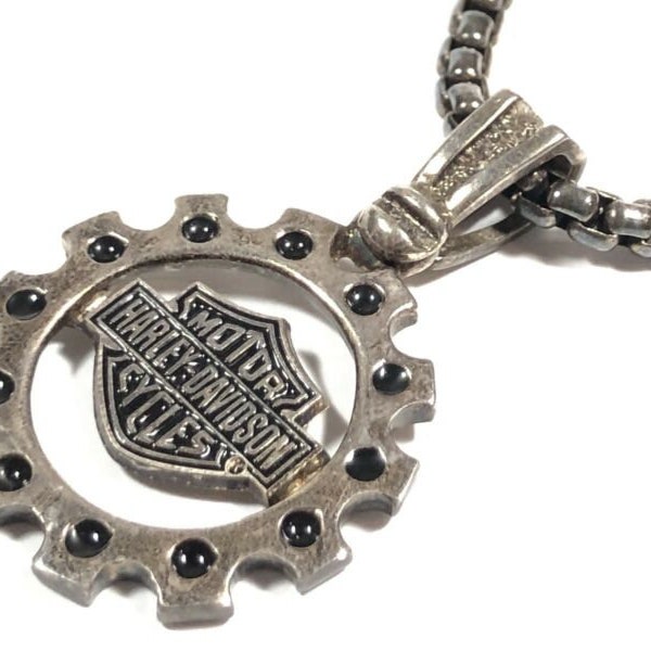Harley Davidson Ladies Necklace Etsy