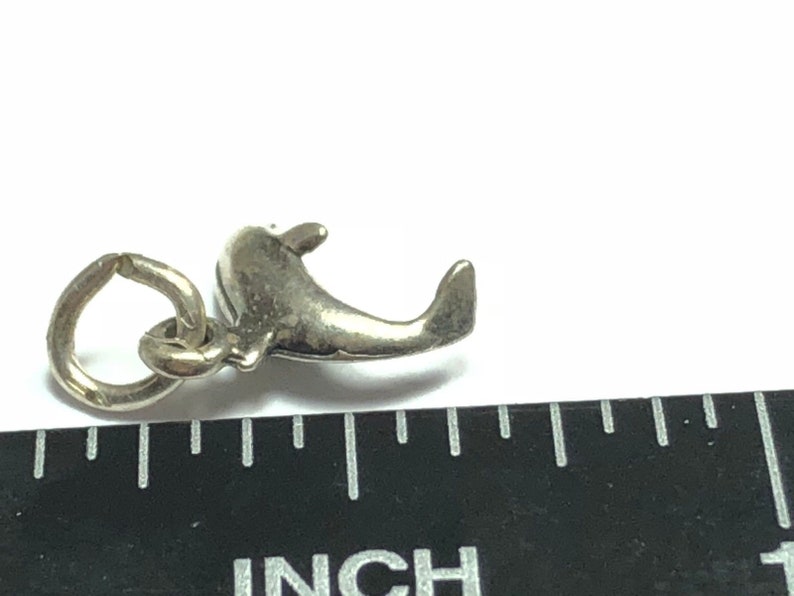 L@@k! Beautiful Sterling Silver Dolphin Charm Mint Condition