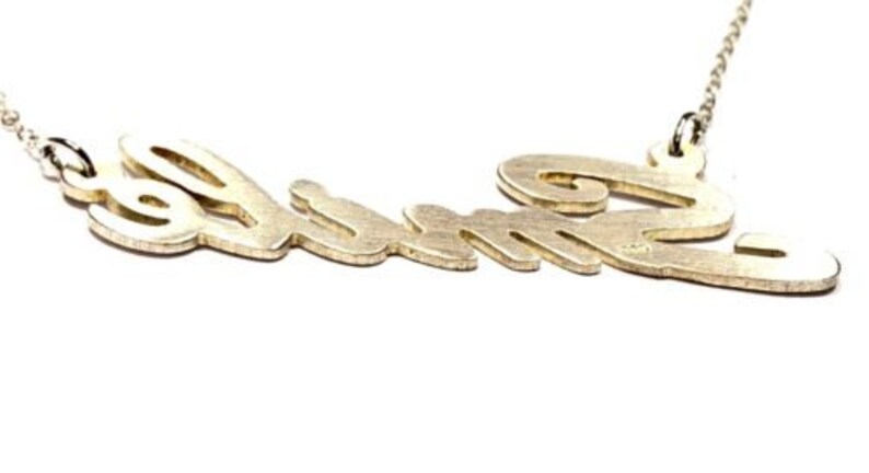 15\u201d Length Beautiful Ladies Sterling Silver \u2018SMILE\u2019 Necklace Take A Look!