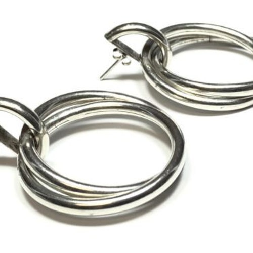 Beautiful VTG Ladies retailer Sterling Silver Earrings - MEXICO - Take A Look!