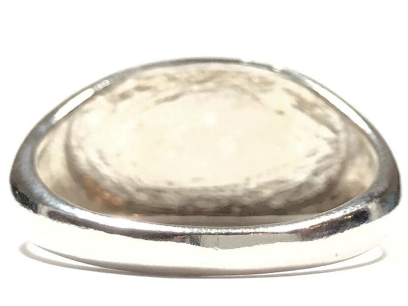 Vintage Ladies Sterling Silver \u2018WWJD\u2019 Jesus Do Ring Size 8.25 Signed ESO