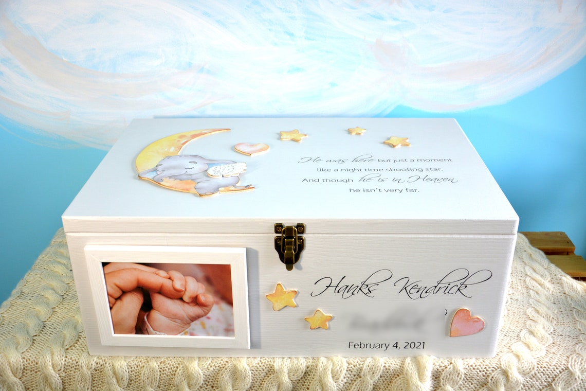 Baby Loss Memorial Box in Memory of Child Mom of an Angel Etsy