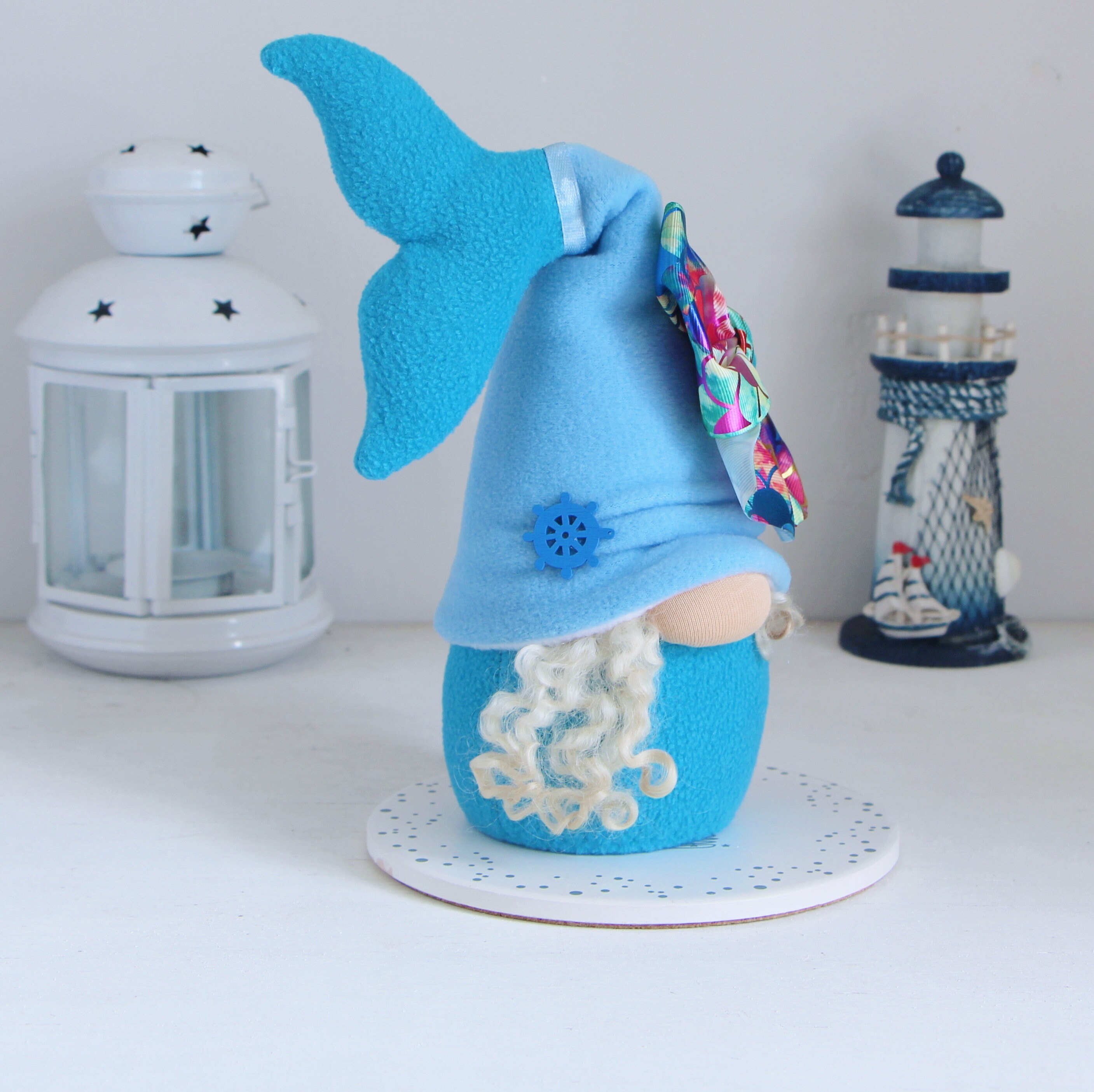 Mermaid Gnome Mermaid decor Summer beach gnome Nautical Etsy