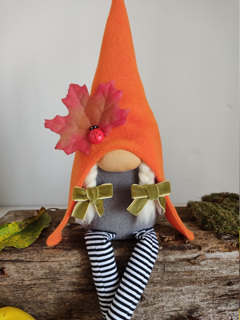 Fall gnome Autumn gnome Scandinavian gnome Nordic decor Fall Etsy