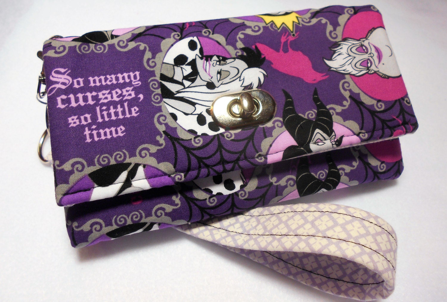 Disney Villains Wristlet Disney Villains Wallet Disney Etsy
