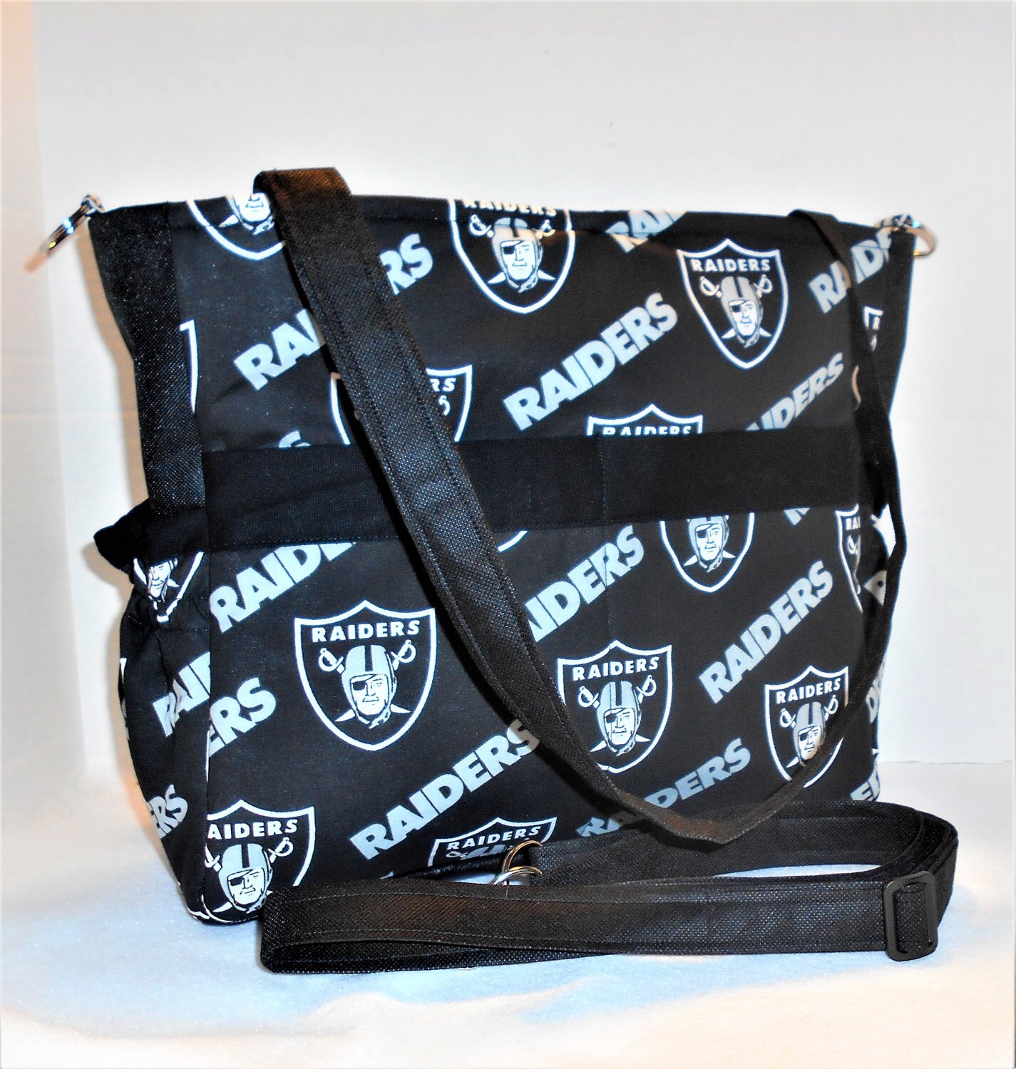 raiders diaper bag