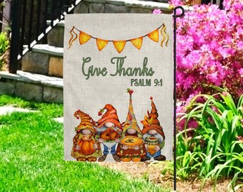 Elegant Autumn Garden Flag - Custom Fall Decor