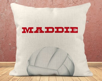 Volleyball Pillow - Personalized Player, Coach or Team Gift